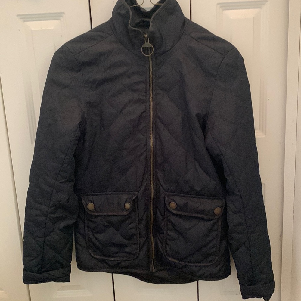 Im selling a blue jacket only whore 5 times